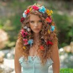 botanical-inspired hairdos